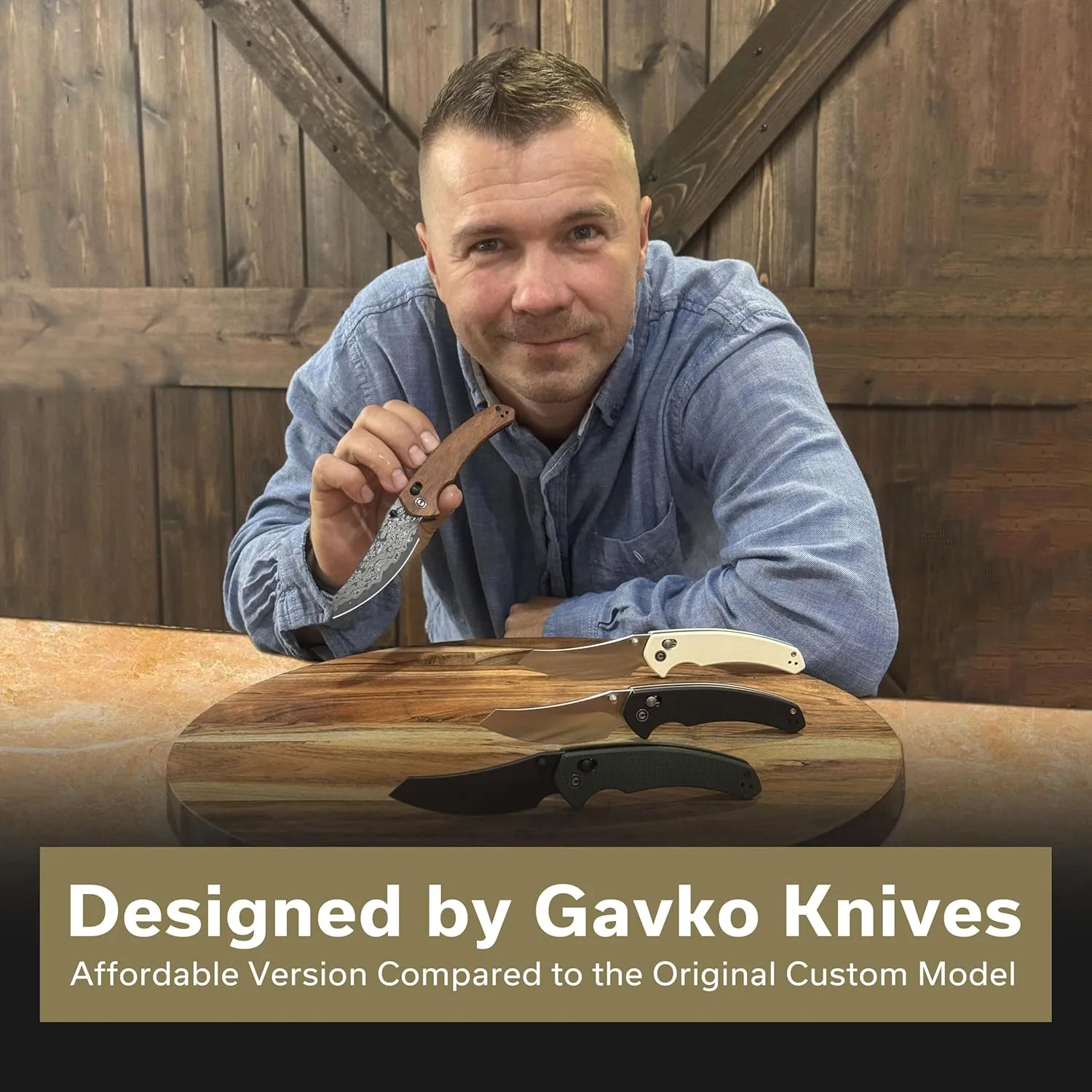 CIVIVI Sixgill Folding Pocket Knife for EDC, 3.41'' Blade