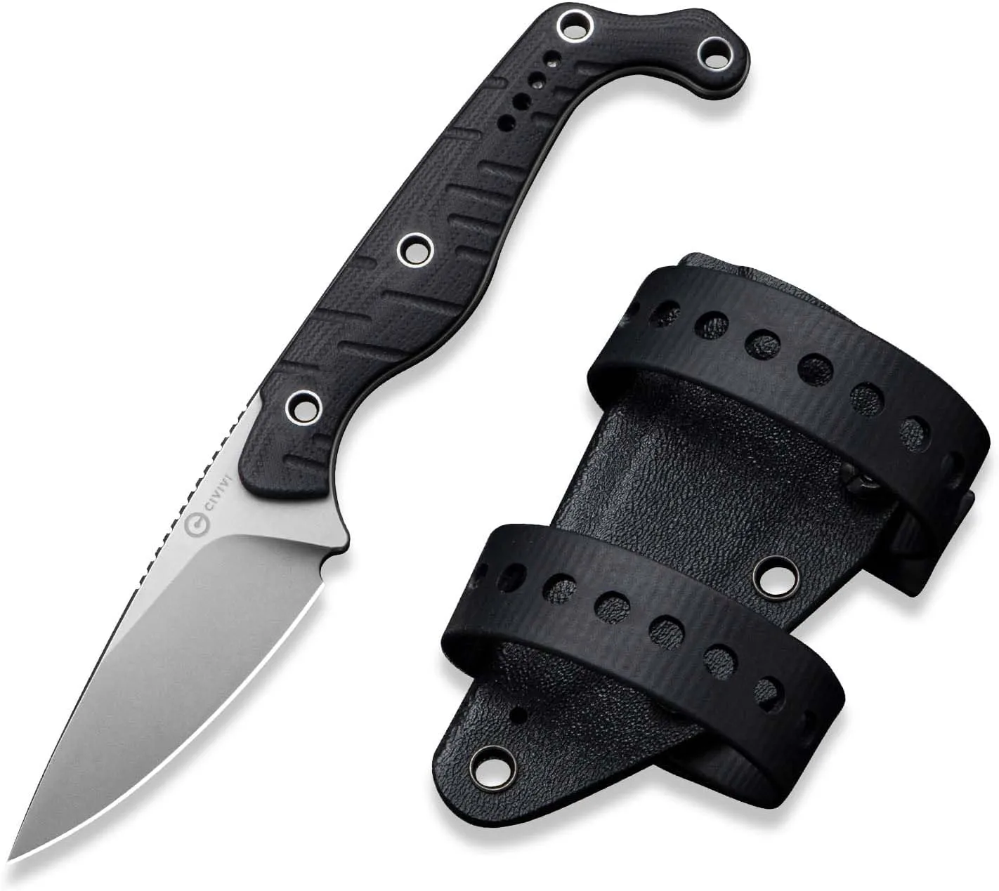 CIVIVI SOKN EDC Fixed Blade Knife with Kydex Sheath