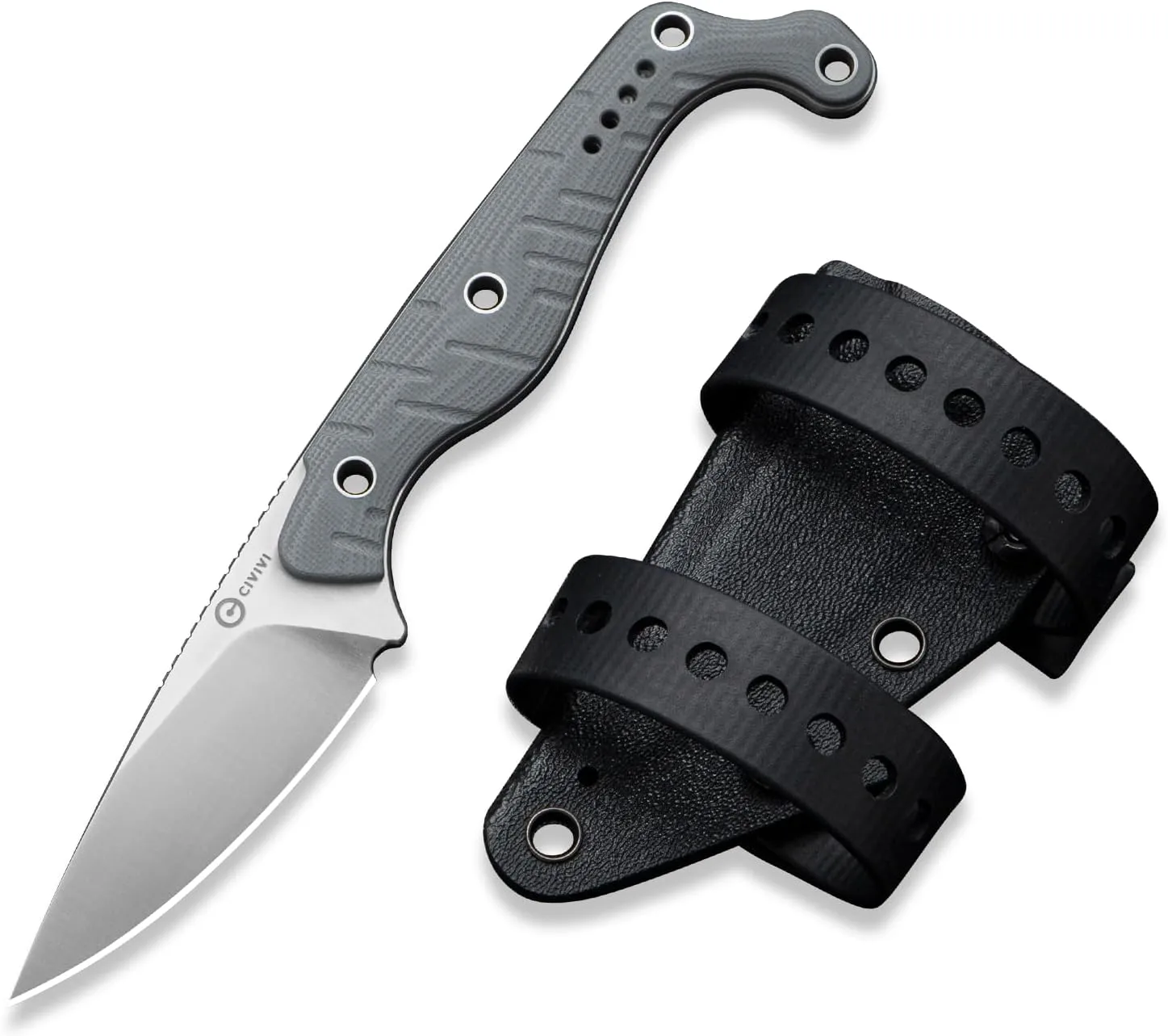 CIVIVI SOKN EDC Fixed Blade Knife with Kydex Sheath