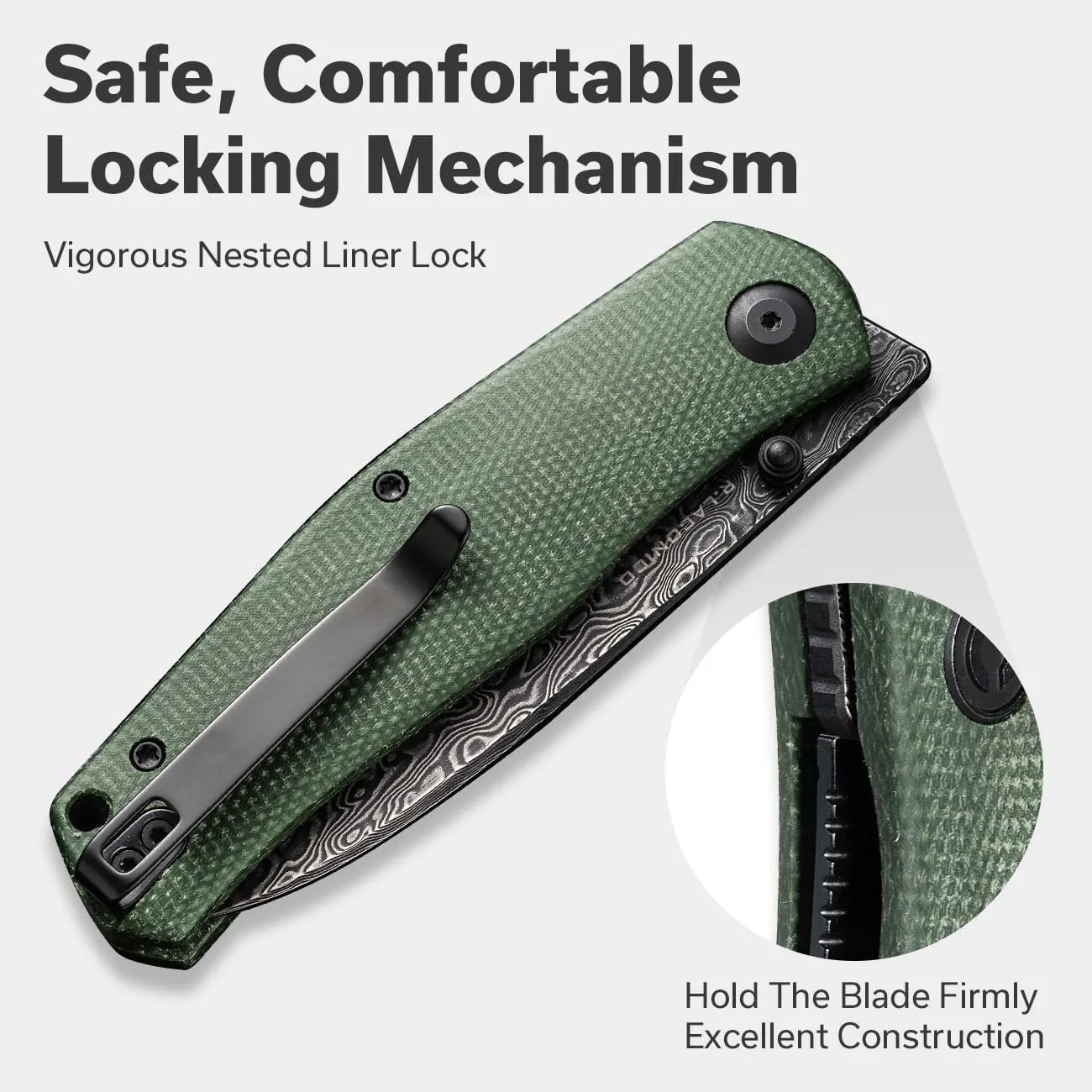 CIVIVI Sokoke Folding Pocket Knife for EDC, 3.35\" Blade