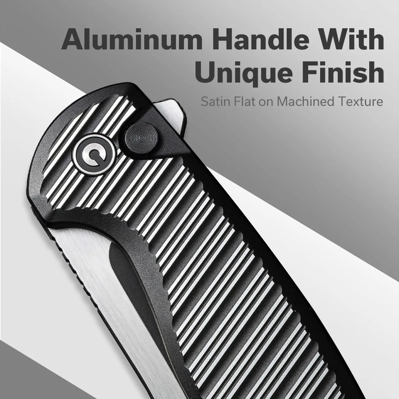 CIVIVI Stormhowl Pocket Knife, Folding Knife with 3.3" Nitro-V Blade and Aluminum Handle