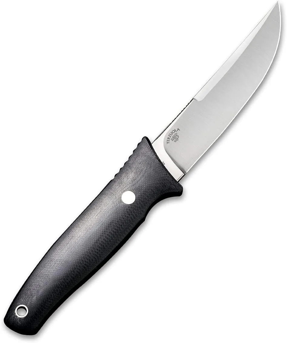 CIVIVI Tamashii Fixed Blade Knife with 4.07’’ D2 Blade G10 Handle, Kydex Sheath, T-clip for EDC Outdoor Carry C19046-1 Black