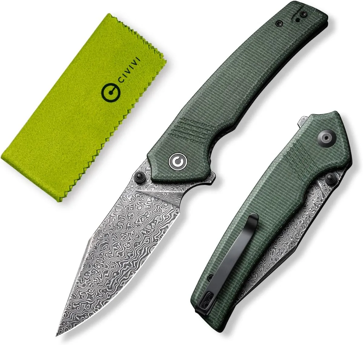 CIVIVI Tranquil Folding Pocket Knife for EDC, 3.7'' Blade