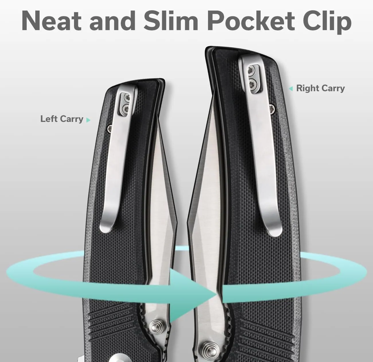 CIVIVI Tranquil Folding Pocket Knife for EDC, 3.7'' Blade