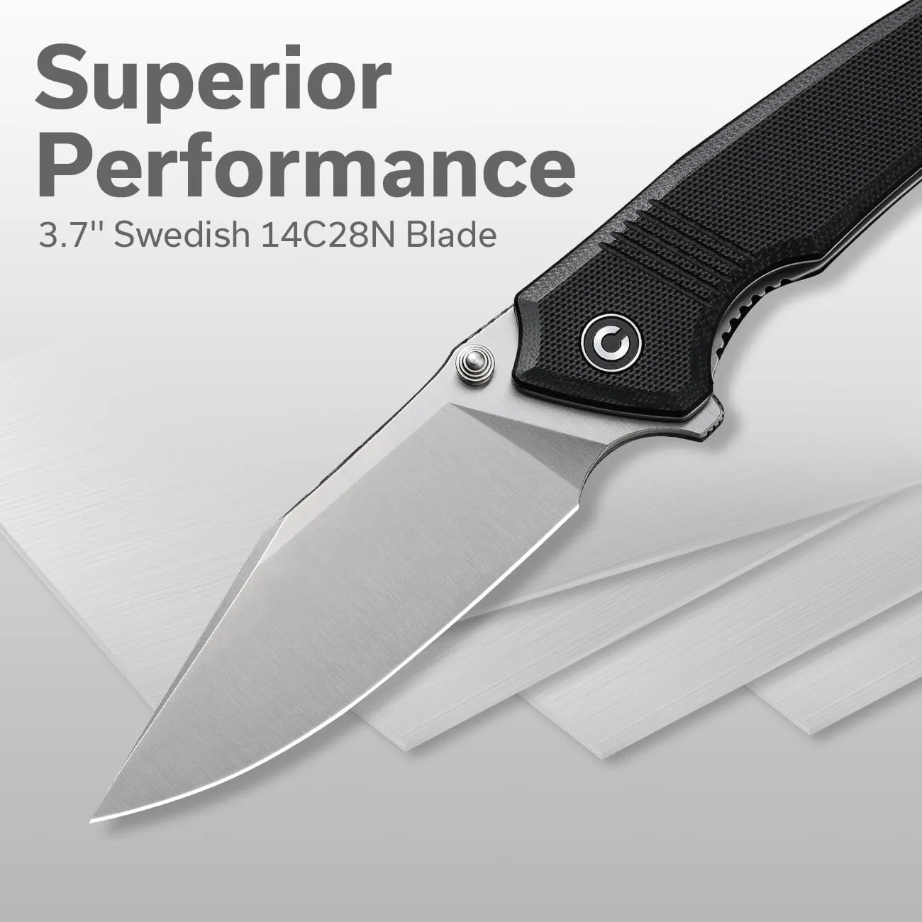 CIVIVI Tranquil Folding Pocket Knife for EDC, 3.7'' Blade
