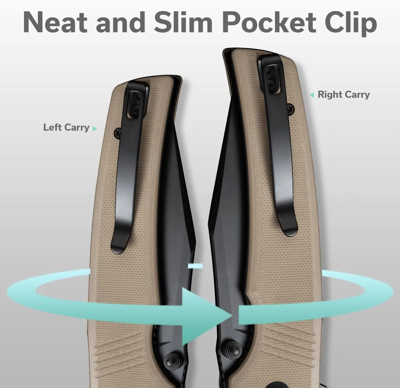 CIVIVI Tranquil Folding Pocket Knife for EDC, 3.7'' Blade