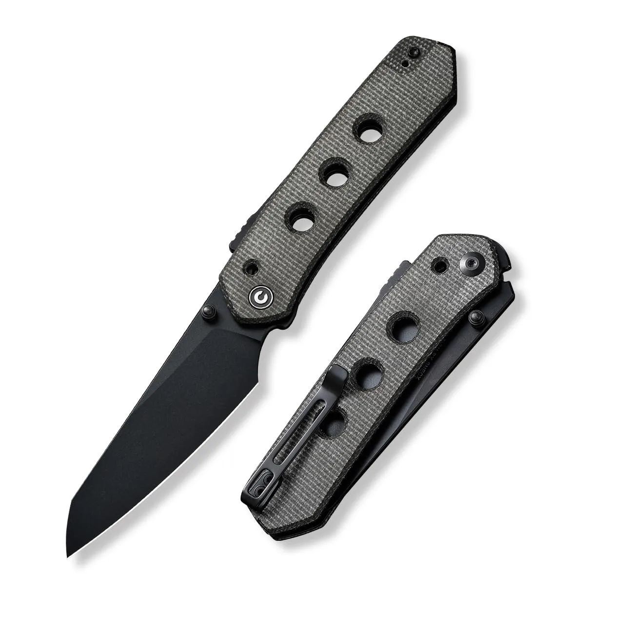CIVIVI Vision FG Folding Pocket Knife – Superlock EDC 3.54" Reverse Tanto