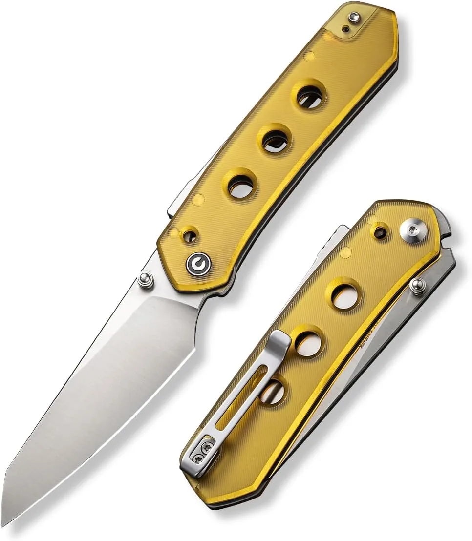 CIVIVI Vision FG Folding Pocket Knife – Superlock EDC 3.54" Reverse Tanto