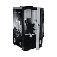Durable Atlantis Classic 2 Lane hot drink machine installed in a modern office breakroom.