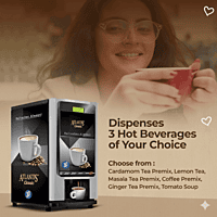 Durable Atlantis Classic 3 lane coffee maker with a stainless steel water tank and modern design. Durable Atlantis Classic 3 lane coffee maker with a stainless steel water tank and modern design.