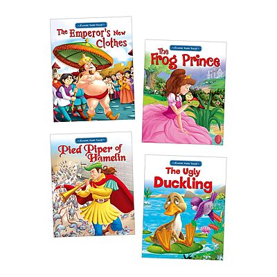 Classic Fairy Tales - All Time Favourite English Children Story Books | Set of 8 Books