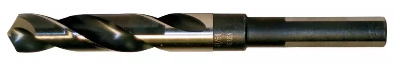 CLE-LINE Reduced Shank Drill, 37/64" HSS C17035