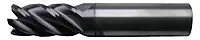 CLEVELAND Cor Rad End Mill,1",Carb,0.0300" rad C80606