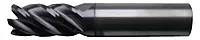 CLEVELAND Cor Rad End Mill,1",Carb,0.0300" rad C80606