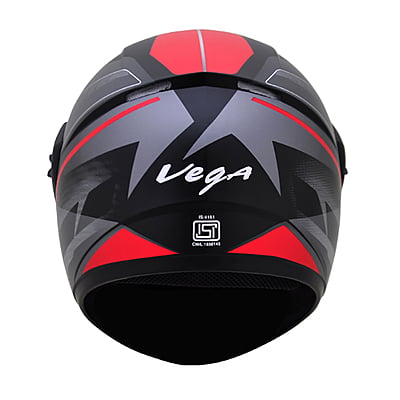 VEGA CLIFF PIONEER DULL BLACK RED C/V (M)