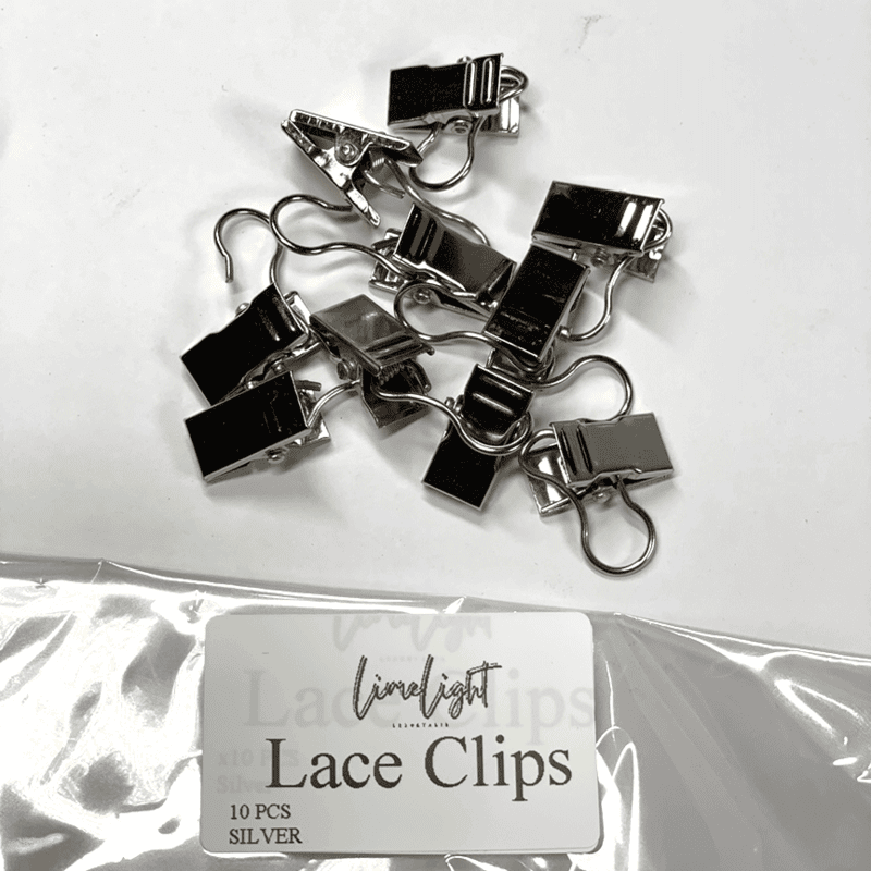 Lace clips