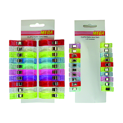 Clip Para Quilting Grande Paquete X 20 Unidades Clip Para Quilting Grande Paquete X 20 Unidades