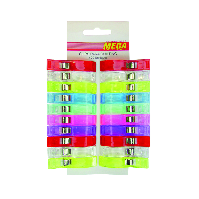 Clip Para Quilting Grande Paquete X 20 Unidades Clip Para Quilting Grande Paquete X 20 Unidades