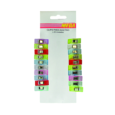 Clip Para Quilting Pequeño Paquete X 20 Unidades Clip Para Quilting Pequeño Paquete X 20 Unidades