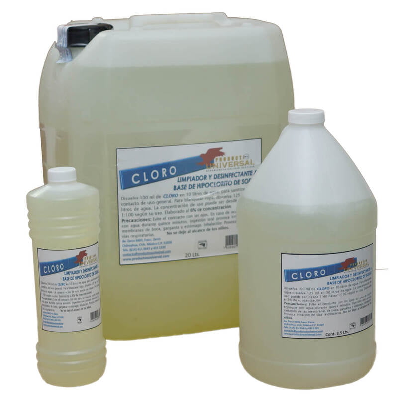 hipoclorito de sodio