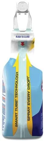 Clean-Up Disinfectant Cleaner with Bleach, 32oz Smart Tube Spray, 9/Carton 288 Ounce (Pack of 1)