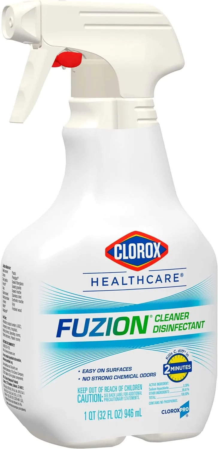 Clorox Healthcare Fuzion Cleaner Disinfectant Spray, 32 Fl Oz