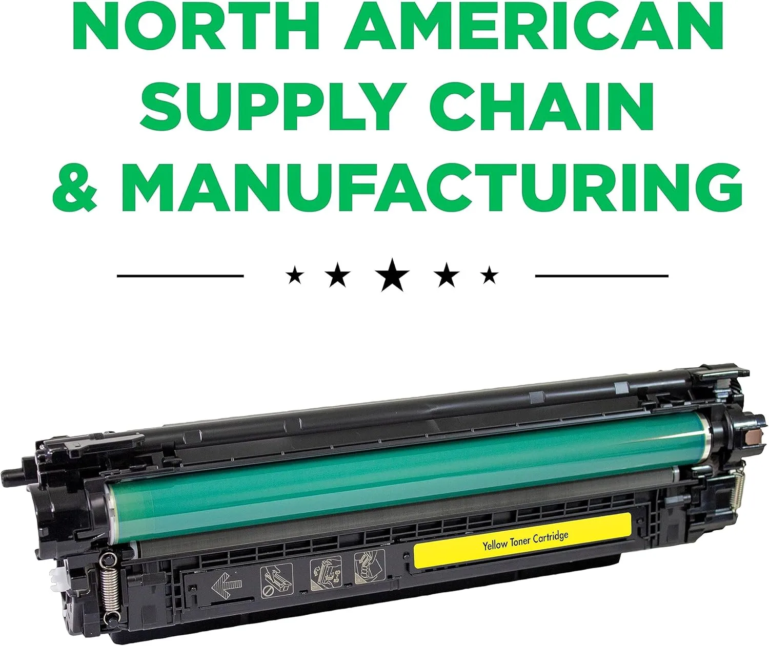 Clover Remanufactured Extended Yield Toner Cartridge Replacement for HP CF362X | Yellow