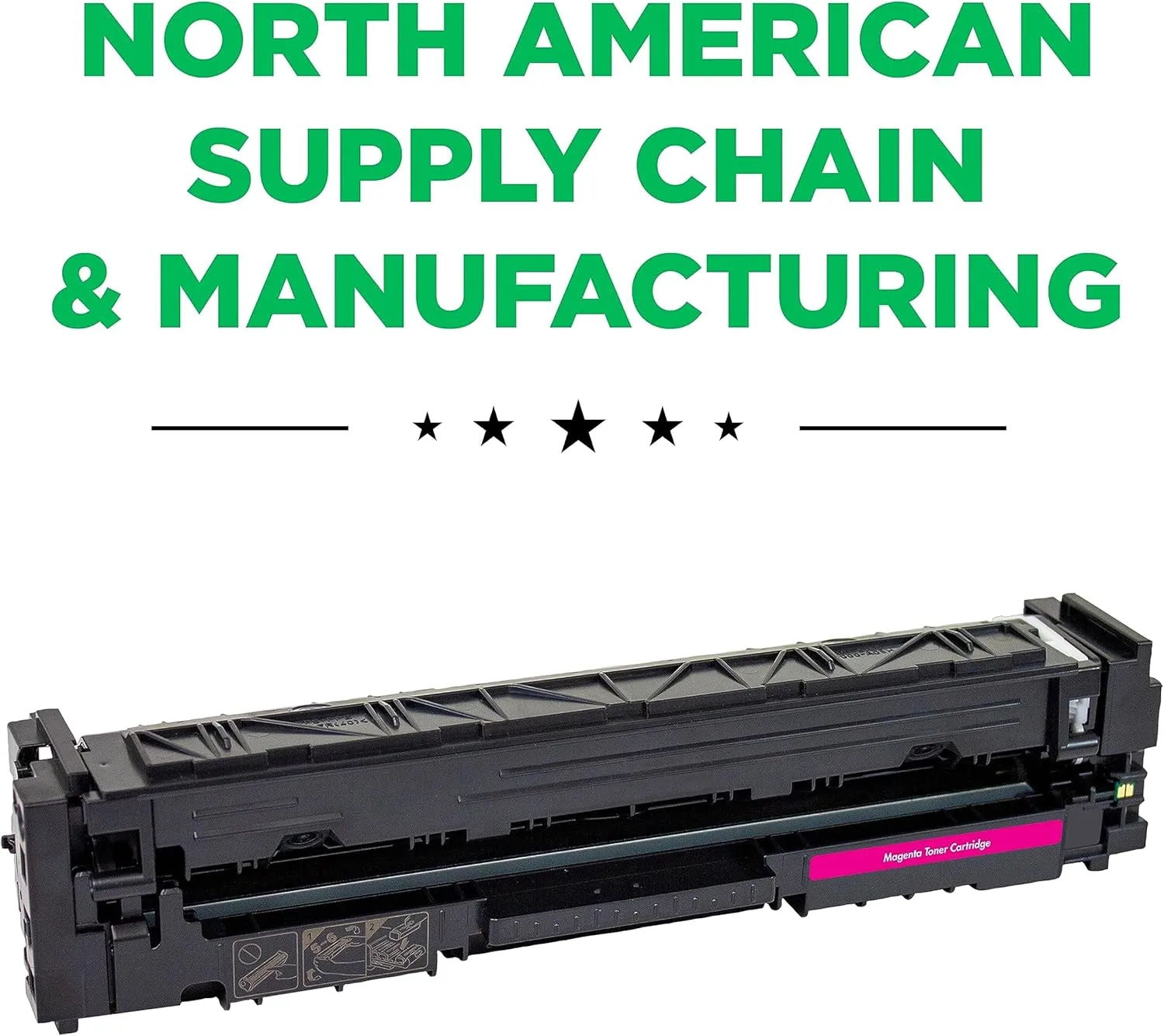 Clover Imaging Group CIG Remanufactured Magenta Standard Yield Toner Cartridge Replacement for HP 206A (W2113A) (201442PR)