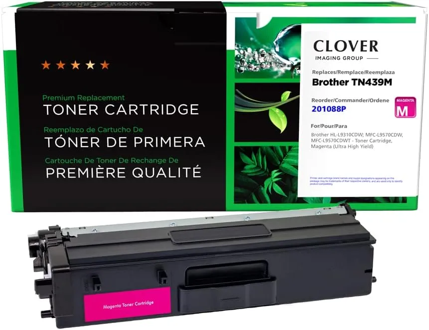 Clover Remanufactured Ultra High Yield Toner Cartridge Replacement for Brother TN439
