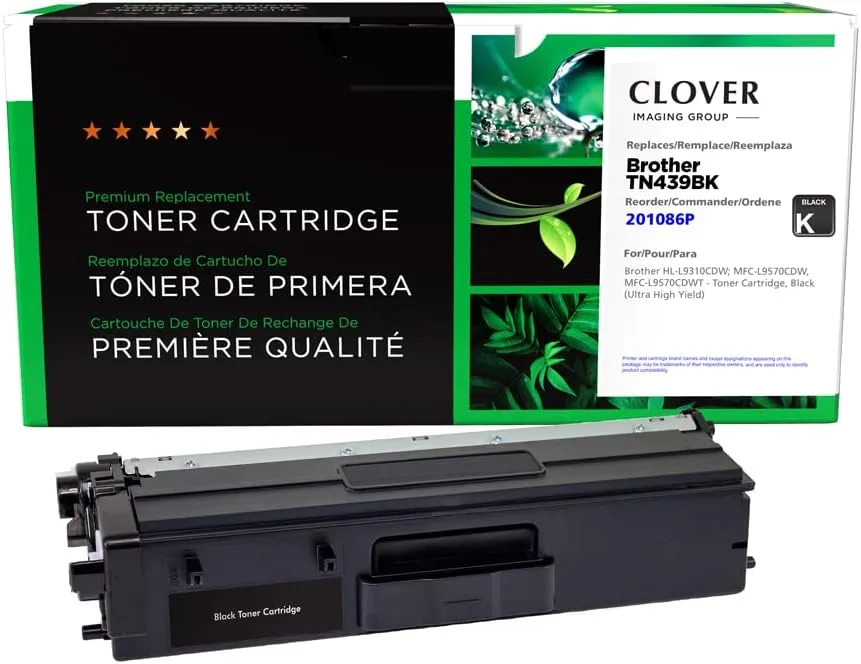Clover Remanufactured Ultra High Yield Toner Cartridge Replacement for Brother TN439