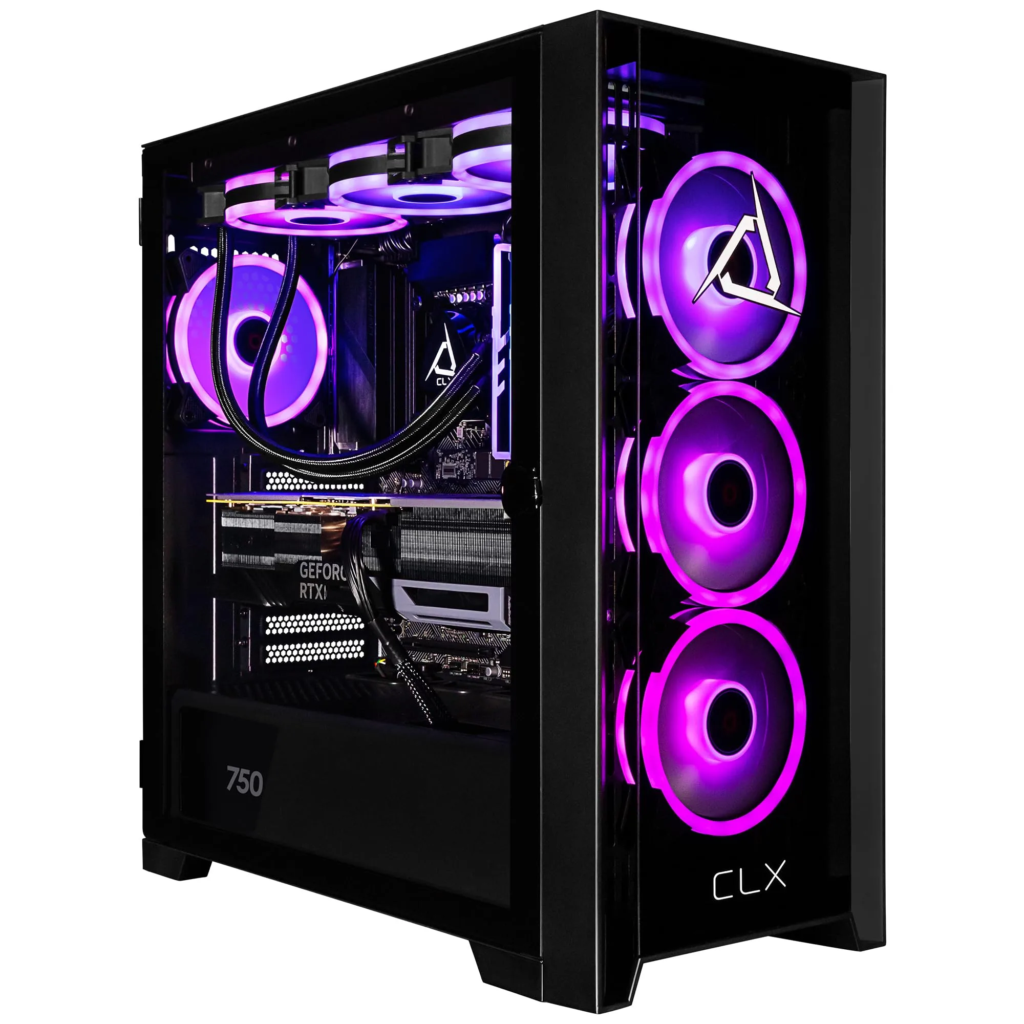 CLX Set Gaming PC - 32GB DDR5, 2TB NVMe, 360mm AIO, WiFi, Windows 11 Home
