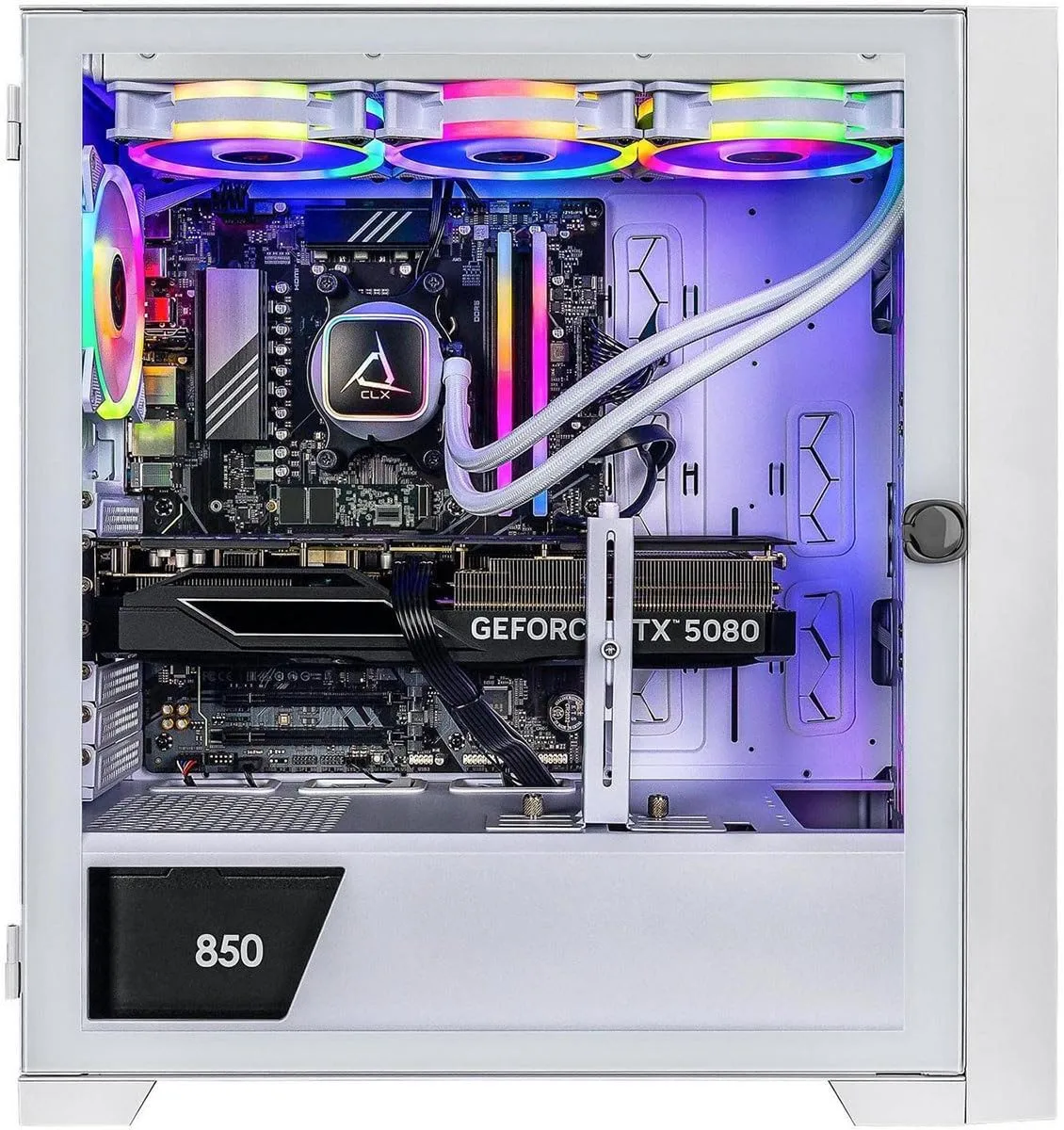 CLX Set Gaming PC - AMD Ryzen 9 9900X, 32GB DDR5, 2TB NVMe, 360mm AIO