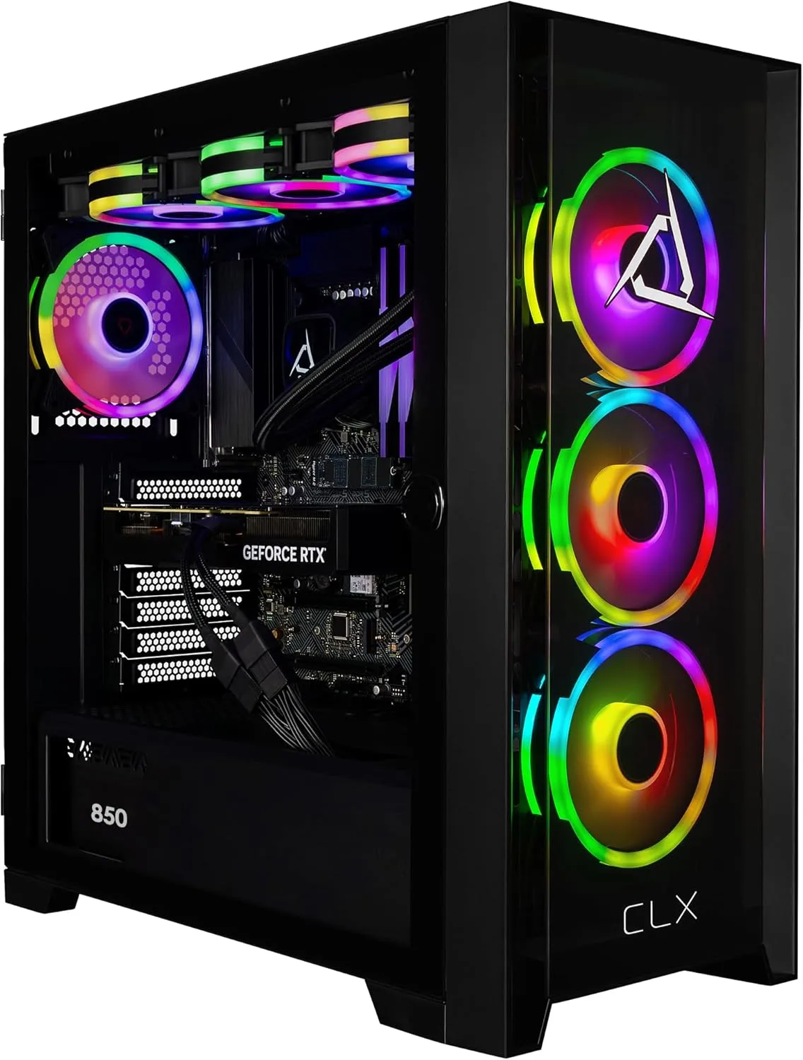 CLX Set Gaming PC - 32GB DDR5, 2TB NVMe, 360mm AIO, WiFi, Windows 11 Home