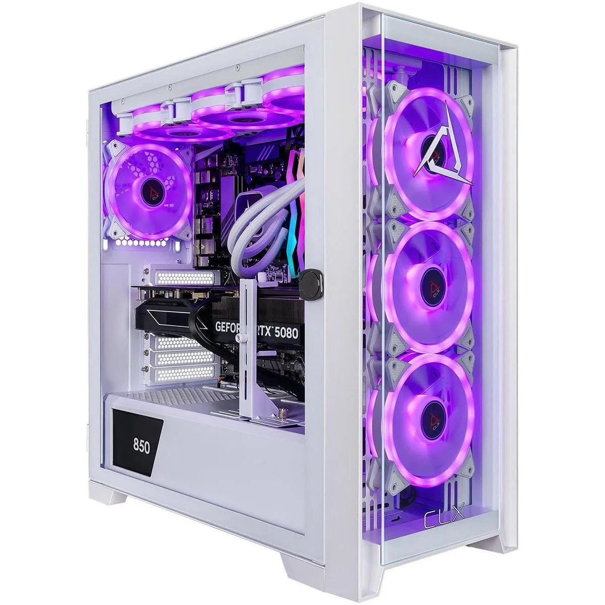 CLX Set Gaming PC - AMD Ryzen 9 9900X, 32GB DDR5, 2TB NVMe, 360mm AIO