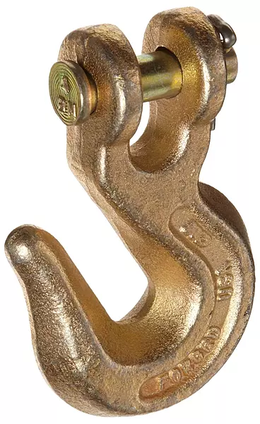 CM 62273 70 Carbon Clevis Grab Hook, Painted, 5/16" Size, 4700 lbs Working Load Limit