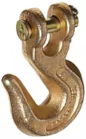 CM 62273 70 Carbon Clevis Grab Hook, Painted, 5/16" Size, 4700 lbs Working Load Limit