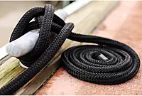 CMP Cordage 3/4 in x 40 ft Double Braid Dock Line - Black