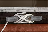 CDL1215WH, Dock Line, 1/2" Diameter - 15' Length, Double Braid, White