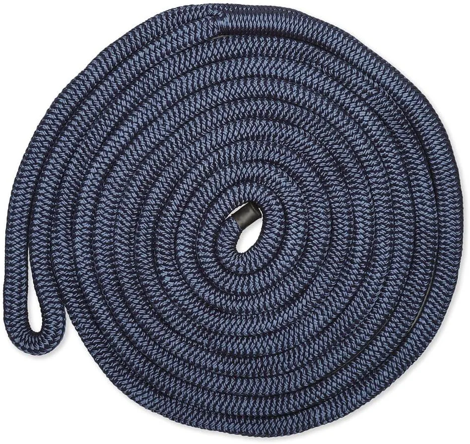 CMP CORDAGE CDL12 Dock Line 1/2" Diameter Double-Braid Nylon