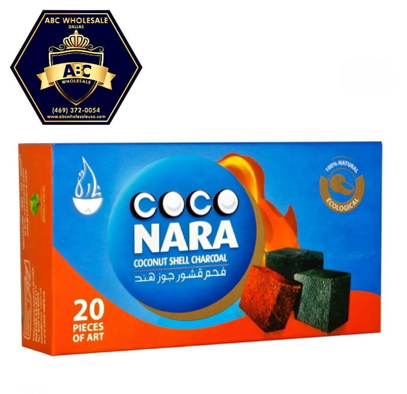 COCO NARA CHARCOAL 20CT