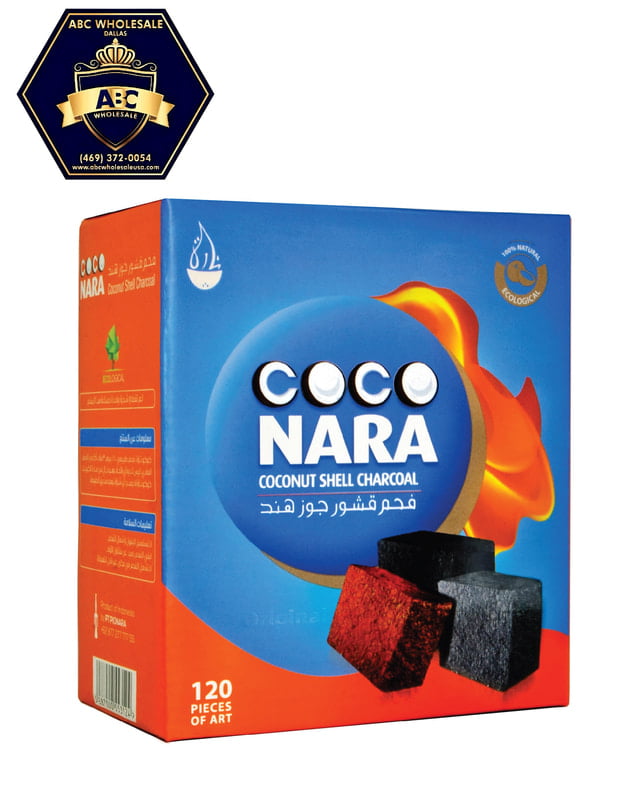 COCO NARA CHARCOAL 120 CT