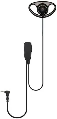 CODE RED Quest M6 D-ring Earpiece with Lapel Microphone and Push-to-Talk