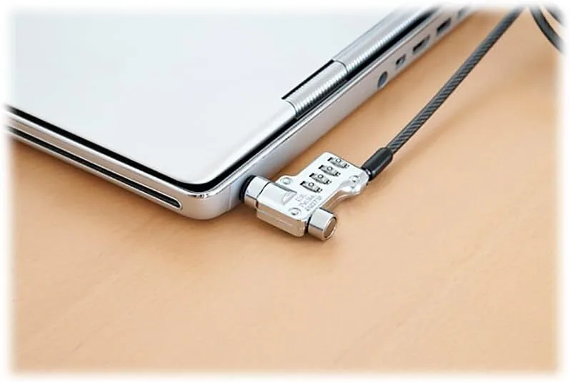 Codi 4-digit Combination Notebook Computer Titanium Cable Lock for Pc and Mac