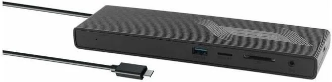 CODi Centro1201 Multi-Display USB-C Docking Station – Dual 4K MST, 85W Power Delivery, HDMI/DisplayPort, Ethernet, USB