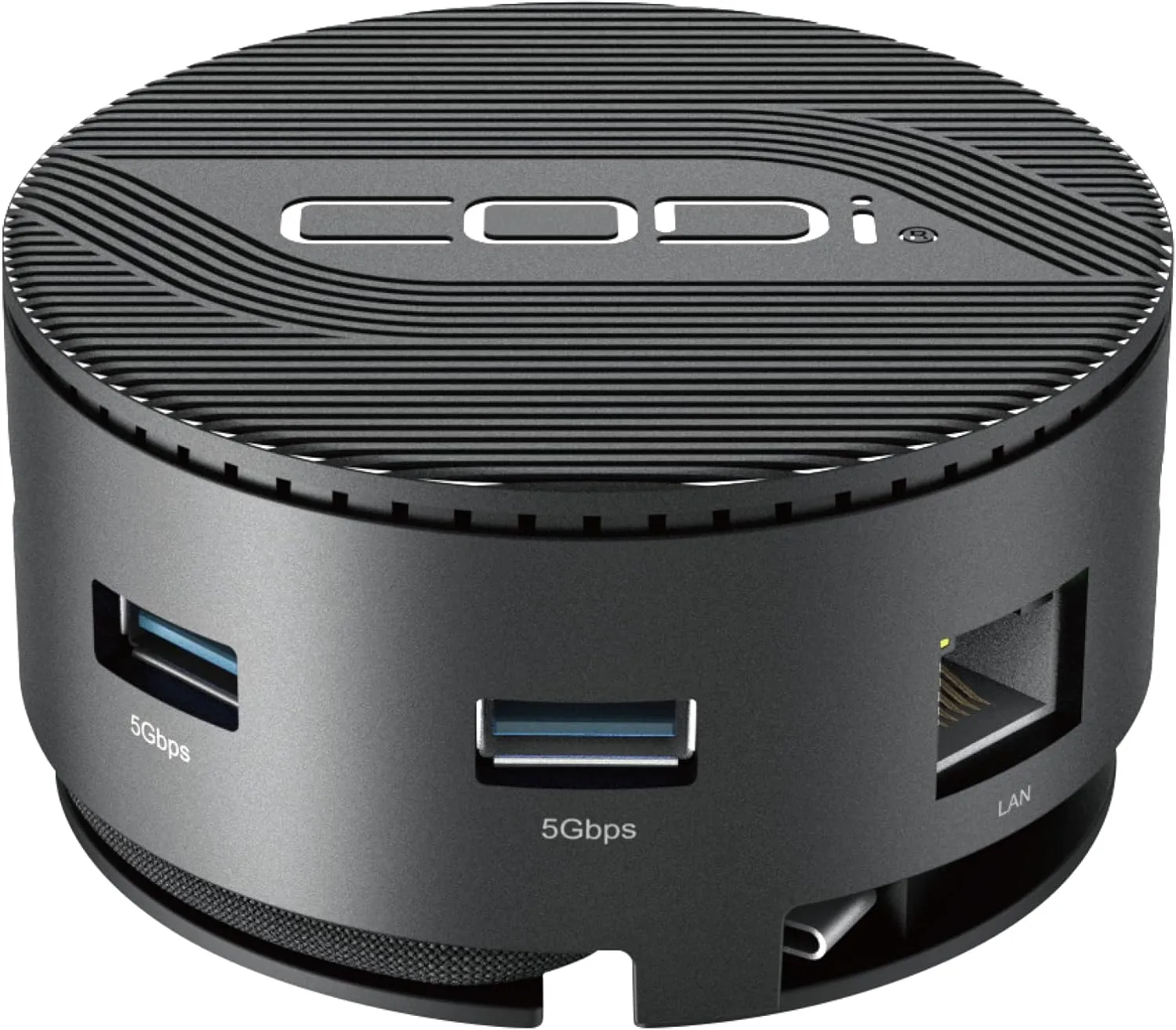 CODi CentroM3 Multi-Port USB-C Docking Station – 4K Dual HDMI, Gigabit Ethernet, 3 USB-A 3.2 Ports, PD Charging