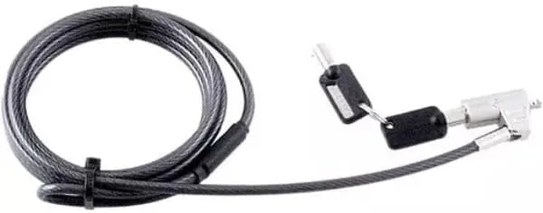 Codi A02043 Ultra-slim Nano Key Cable Lock Perp Fits Nano Lock Slot On Hp Laptops