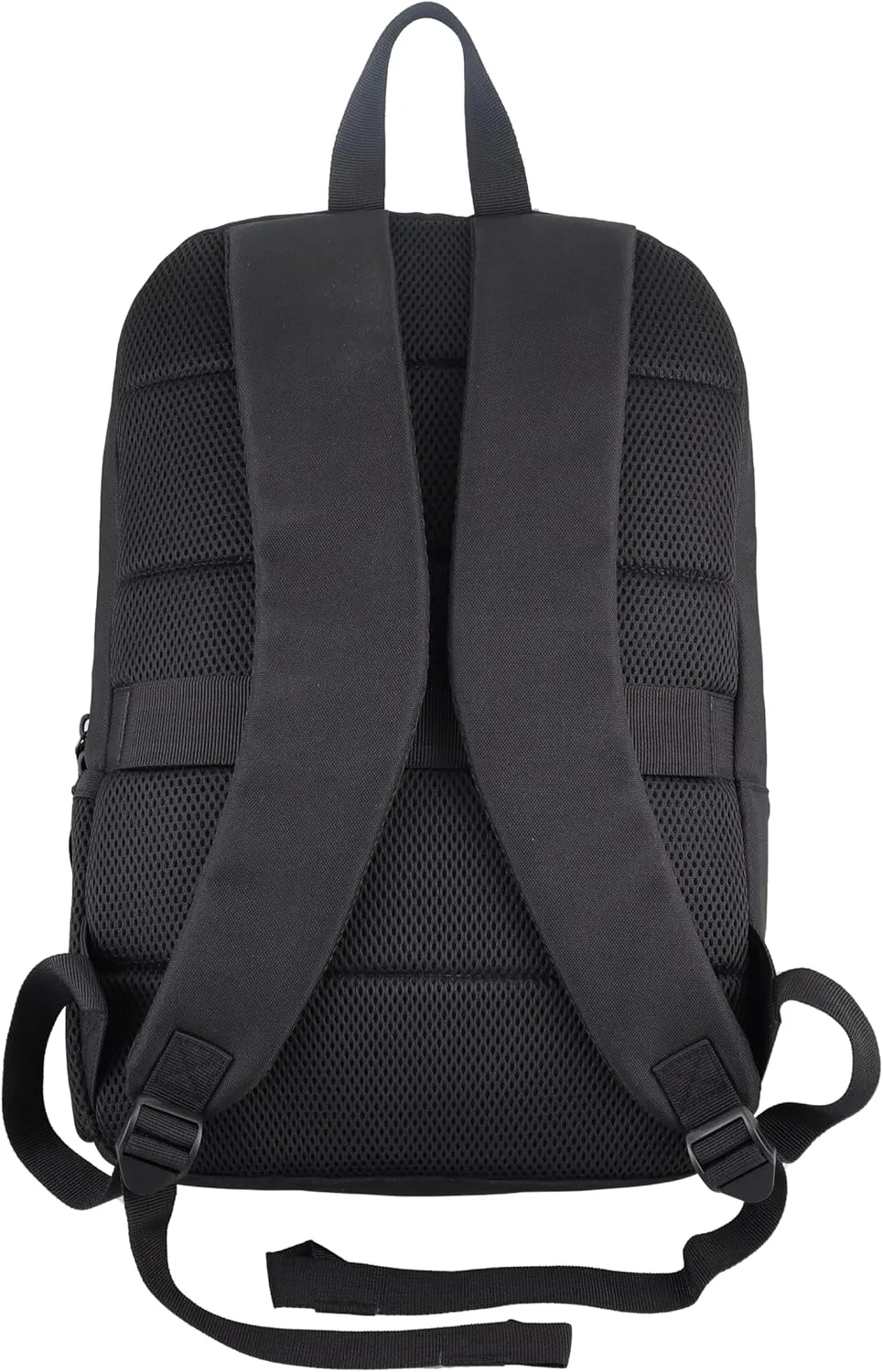 CODi Valore Lightweight 16" Laptop Backpack with Trolley Strap, Water Bottle Pocket, Padded Straps and Back – Black