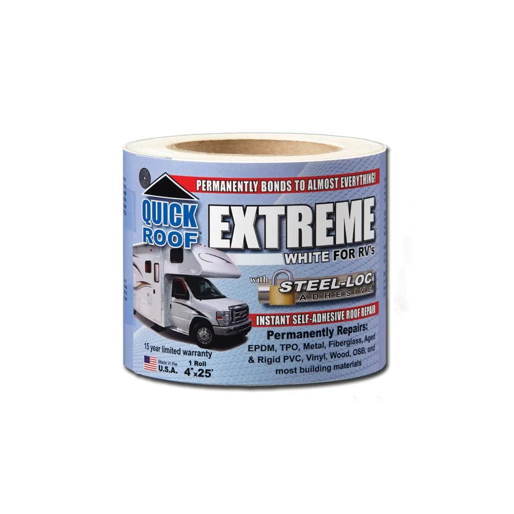 COFAIR Quick Roof Extreme White Self-Adhesive TPO Roof Repair Tape