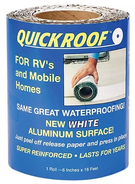 COFAIR WQR625 Quick Roof Pro Aluminum White 6" x 25'