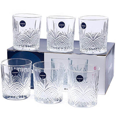 RHODES 31CL طقم كاسات عصير لومينارك 6 كاسات RHODES 31CL طقم كاسات عصير لومينارك 6 كاسات